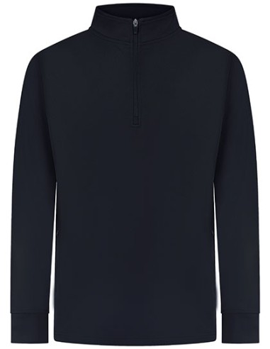 F-LV874-Adults 1/4 Zip Tracksuit Top
